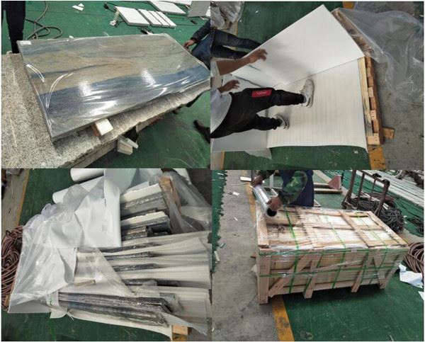 patagonia quartzite countertops packing