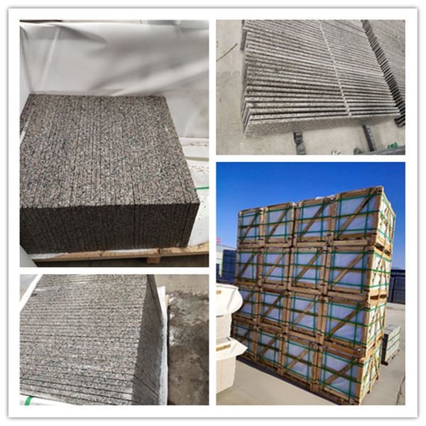 New G664 Flamed Granite Tiles PACKING