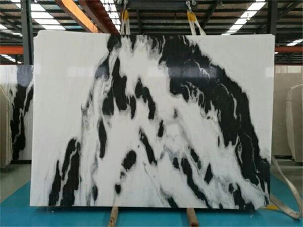 Panda White marble big Slabs