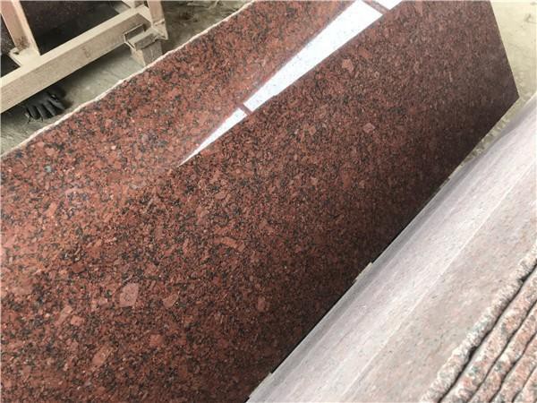 Ruby Red Granite Slab