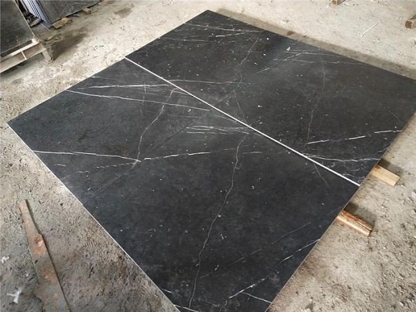 black white marble floor kitchen China black marble(001)