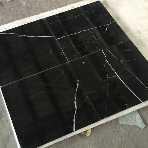 black white marble floor kitchen polished(001)