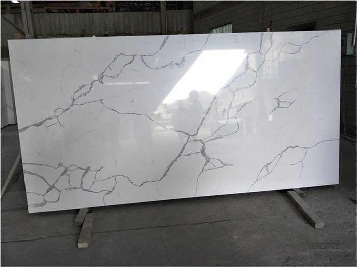 calacatta venato quartz slab