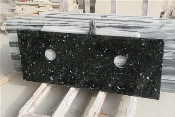 emerald pearl granite countertop for vanity