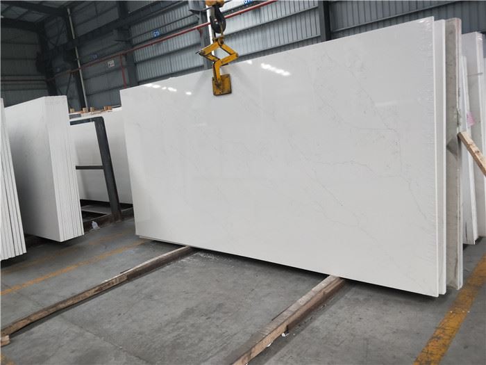 calacatta liberty quartz slab