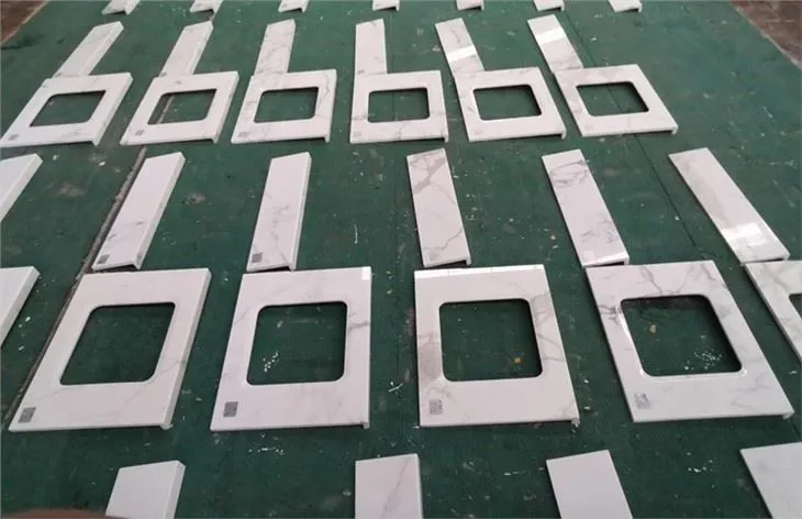 משטחי שיש Calacatta למינציה