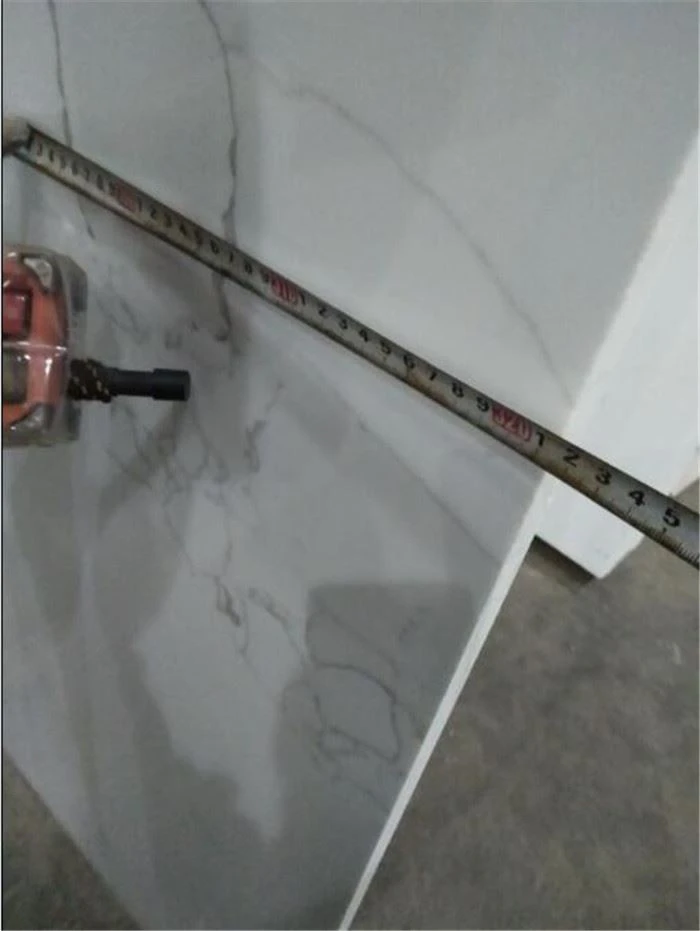 calacatta radiance quartz slab