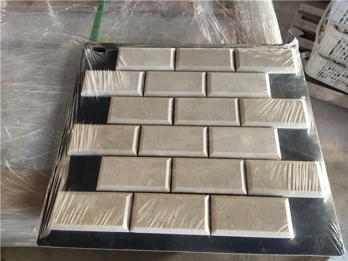 Crema marfil marble mosaic tile for bathroom
