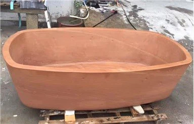 אמבט אבן חול אדום