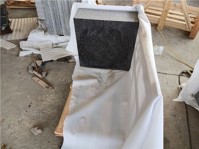 steel grey granite flooring covering
