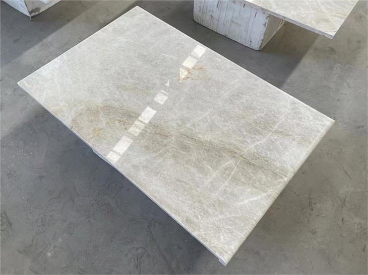 Taj Mahal Quartzite Kitchen Countertops