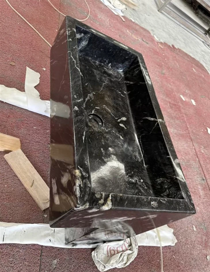 Black Granite polished Sinks