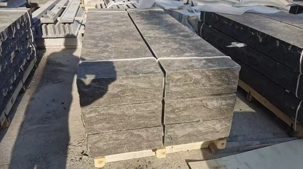 limestone step tread