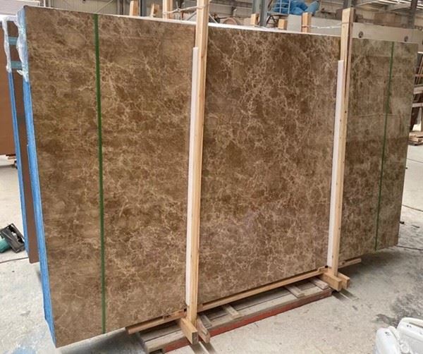 Monaco Brown Marble full slabs