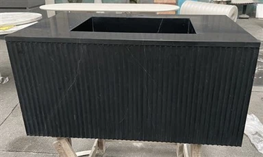 ארון בר מחורץ מרקינה שחור