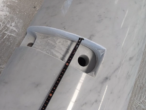 Carrara Marble Wash Basin